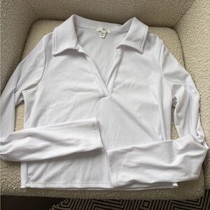 Nordstrom BP collared long-sleeve top - size L